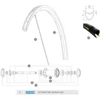 Mavic Ksyrium Ust Voorvelg