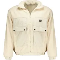 Deeluxe Fleece jas 'COSMO' wit