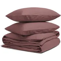 Yumeko Dekbedovertrek set Hennep/Katoen 200x220 Roze - Eco, Bio & Fairtrade