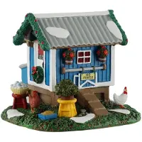 Lemax Backyard Chicken Coop 11x12x10 cm Kerstdorp
