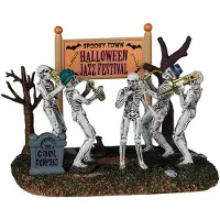 Lemax Spooky Town Halloween Jazz Festival 13x15x12 cm Halloween