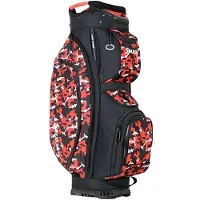Srixon Premium Black Camo/Red Golftrolleytas