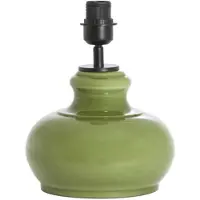 Light & Living Lampvoet Ø23x28,5 cm VERDE glas olijf groen