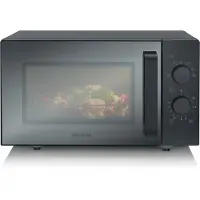 Severin MW 7782 - Solo magnetron - 800W 25L - Vlakke glazen bodem zonder draaiplateau
