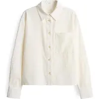 Opus Regular fit overhemdblouse met borstzak, model 'Frone'
