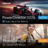 Cyberlink PowerDirector 2026 Ultra & PhotoDirector 2026 Ultra - Windows Download