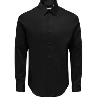 Only & Sons Overhemd 'ONSJIM' zwart