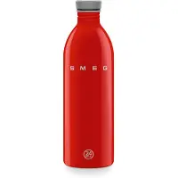 Smeg Drinkfles 1L Rood