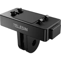 Telesin Two-Claw Magnetische Base Adapter - Voor Insta360 Ace & Ace Pro - Snelkoppeling met Twee-klauws Mount - Aluminiumlegering