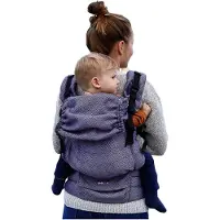 Kinder Hop draagzak Multi Grow Diamond 100% lila