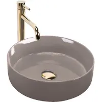 REA Opzetwastafel Sami Beige Shiny