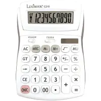 Lexibook 10-cijferige Zakrekenmachine met Rubberen Afwerking