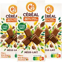 CEREAL 3x Chocolade Tablet Melk-Chocolade 85 gr