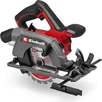 Einhell Accu Cirkelzaag TE-CS 18/150-2 Li Solo - Power X-Change - 18 V/Li-ion - 4.200 t/min - Ø150x20 mm/18 T - Max. Zaagdiepte: 90°/45°: 49/33 mm - Excl. accu en lader