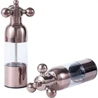 Vargen & Thor Axia Peper- En Zoutmolenset n - Kruidenmolens Staal Bronze - 60234676