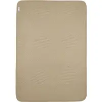 Meyco Deken Ledikant Jaquard Pure Flannel Taupe