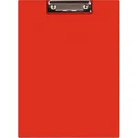 Donau Clipboard A4 met Klem, Rood - Documentenmap met Klep