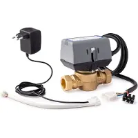 Honeywell Home Gemotoriseerde Afsluiter met Schakelcontact Regelklep met vervolgschakelaar, 22mm knel