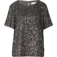 Comma Blouse grijs