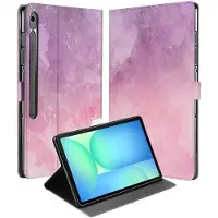 B2Ctelecom Samsung Galaxy Tab S10 FE Plus Tablet Hoesje Pink Purple Paint met Standaard