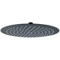 Adema Sparkle 2.0 Hoofddouche 20cm Mat Zwart SW696255