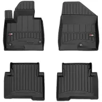 Frogum HYUNDAI SANTA FE III 2012-2018 automat - Automatten - 3D pasvorm - Hoge rand 6 cm - Geurloos TPE