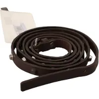 Costume National Leren Riem Met Studs