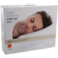 Gilder ZEN SUPPORT kussen met neksteun Firm | vulling 70% vezelbolletjes, 30% latex staafjes (Fusionfiber) | vulgewicht 950 gr. | anti-allergisch | 60x70 cm
