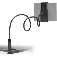 LONGZIMING -Flexibele Telefoonhouder met Lange Arm – 360° Draaibare Mobiele Telefoonstandaard voor Bed, Bureau en Live Opnames – Handsfree Telefoonsteun voor Video’s, Streaming en Kijken