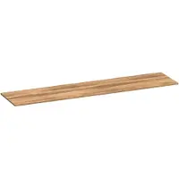 Brauer Ocean Slim Topblad 198,6x46cm - MFC - Honey - Badkamermeubels, Wastafelbladen - 8720724560575
