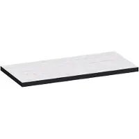 Brauer Ocean Edge Topblad 99,6x46cm - MFC - Forest Seashell - Badkamermeubels, Wastafelbladen - 8720724562029