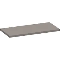 Brauer Ocean Medium Topblad 99,6x46cm - MDF - Mat Taupe - Badkamermeubels, Wastafelbladen - 8720724561664