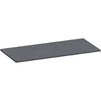 Brauer Ocean Slim Topblad 99,6x46cm - MFC - Timber Grey - Badkamermeubels, Wastafelbladen - 8720724560179