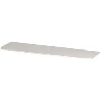 Ink Concept R Topplaat Gelakt Tbv Afgeronde Onderkast - 160x45cm - Mat Wit - Badkamermeubels, Wastafelbladen - 8718835408169