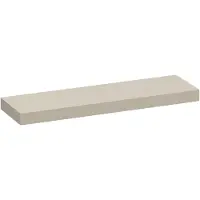 Brauer Creek Topblad Vrijhangend 160,6x50cm - MDF - Mat Beige - Badkamermeubels, Wastafelbladen - 8720724562500