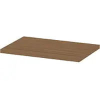Ink Topdeck 45 Topblad T.b.v. Onderkast - 70x45x3,5cm - MFC - Blank Eiken - Badkamermeubels, Wastafelbladen - 8718835393403