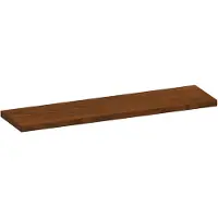 Brauer Ocean Slim Planchet 59x15cm Massief Eiken - Lamellen Eiken Bruin - Accessoires, Wastafel accessoires, Planchetten - 8720724562814