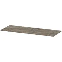Ink Topdeck 45 Topblad Keramische Slab - 120x45x1,2cm - Earth Glossy - Badkamermeubels, Wastafelbladen - 8718835391560