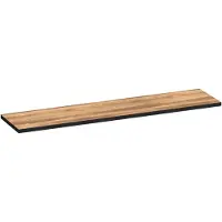 Brauer Ocean Edge Topblad 198,6x46cm - MFC - Honey - Badkamermeubels, Wastafelbladen - 8720724562241