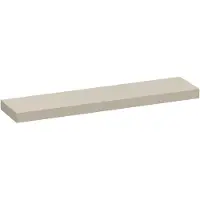 Brauer Creek Topblad Vrijhangend 198,6x50cm - MDF - Mat Beige - Badkamermeubels, Wastafelbladen - 8720724562517