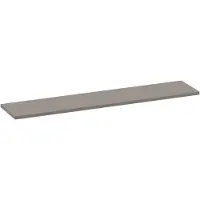 Brauer Ocean Medium Topblad 220,4x46cm - MDF - Mat Taupe - Badkamermeubels, Wastafelbladen - 8720724561718