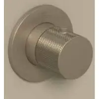Ivy Aia Nexus Afbouwdeel Flow-through Stopkraan Symmetry - Geborsteld Mat Koper PVD - Kranen, Badkranen, Inbouw Badkranen - 8718835403577