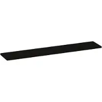 Brauer Ocean Medium Topblad 240,2x46cm - MFC - Timber Black - Badkamermeubels, Wastafelbladen - 8720724561459