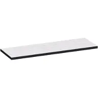 Brauer Ocean Edge Topblad 139,4x46cm - MFC - Forest Seashell - Badkamermeubels, Wastafelbladen - 8720724562043