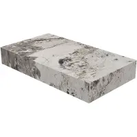 Ink Blocq Fonteinplateau 40x22cm Keramische Slab - Zonder Uitsparing - Island Glossy - 8718835384272 - Wastafels, Fonteinen, Topbladen