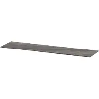 Ink Topdeck 45 Topblad Keramische Slab - 180x45x1,2cm - Venice Brown Glossy - Badkamermeubels, Wastafelbladen - 8718835384357