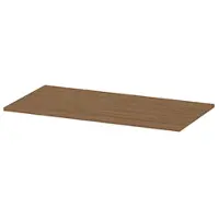 Ink Topdeck 45 Topblad T.b.v. Onderkast - 90x45x1,6cm - MFC - Blank Eiken - Badkamermeubels, Wastafelbladen - 8718835393199