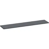 Brauer Ocean Medium Topblad 220,4x46cm - MFC - Timber Grey - Badkamermeubels, Wastafelbladen - 8720724561268