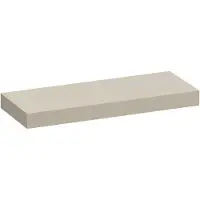 Brauer Creek Topblad Vrijhangend 119,6x50cm - MDF - Mat Beige - Badkamermeubels, Wastafelbladen - 8720724562487