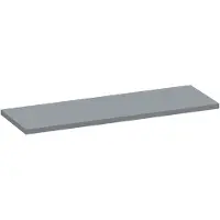 Brauer Ocean Medium Topblad 139,4x46cm - MDF - Mat Grijs - Badkamermeubels, Wastafelbladen - 8720724561770